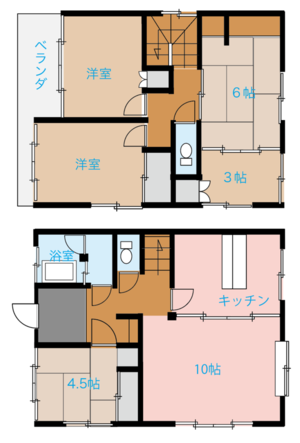 古き佳き昭和を感じさせるおうちの間取り